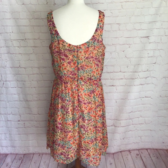 Ronni Nicole Floral Sleeveless Dress - Size 14 - Picture 5 of 9